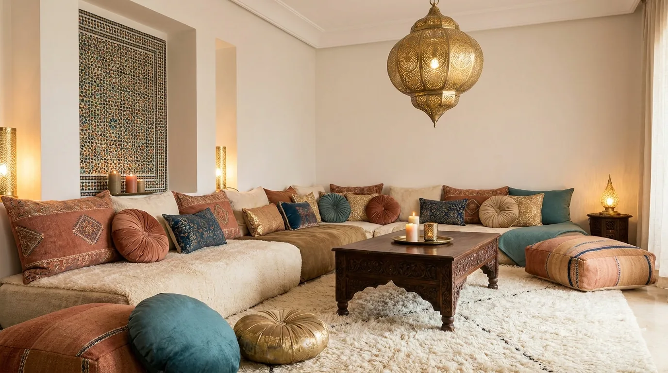 Déco marocaine moderne : comment l'adopter chez soi